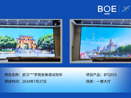 湖北武漢***學苑安裝調(diào)試完畢